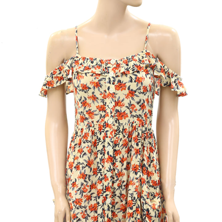 Pins & Needles Urban Outfitters Floral Printed Mini Dress