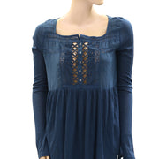 Free People Pretty Please Tunic Top