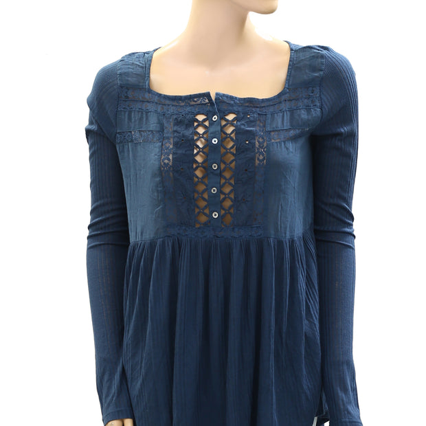 Free People Pretty Please Tunic Top