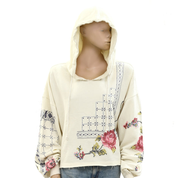 Free People Sweet Treat Pullover Hoodie Top