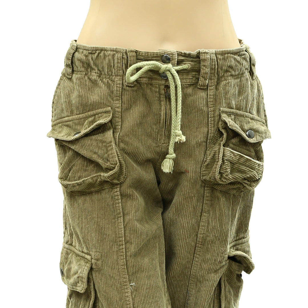 Free People Tahiti Cord Cargo Pants