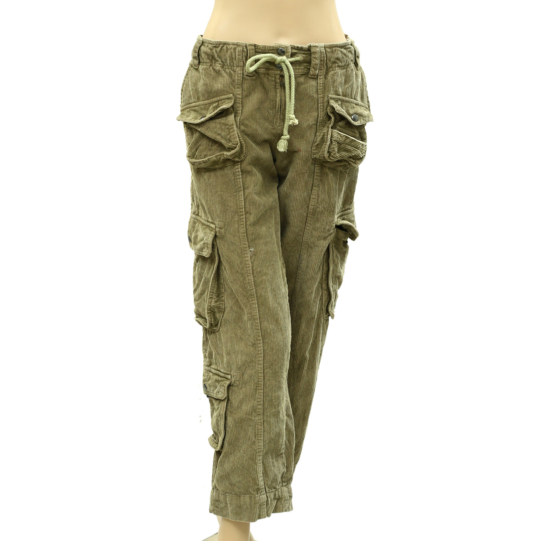 Free People Tahiti Cord Cargo Pants