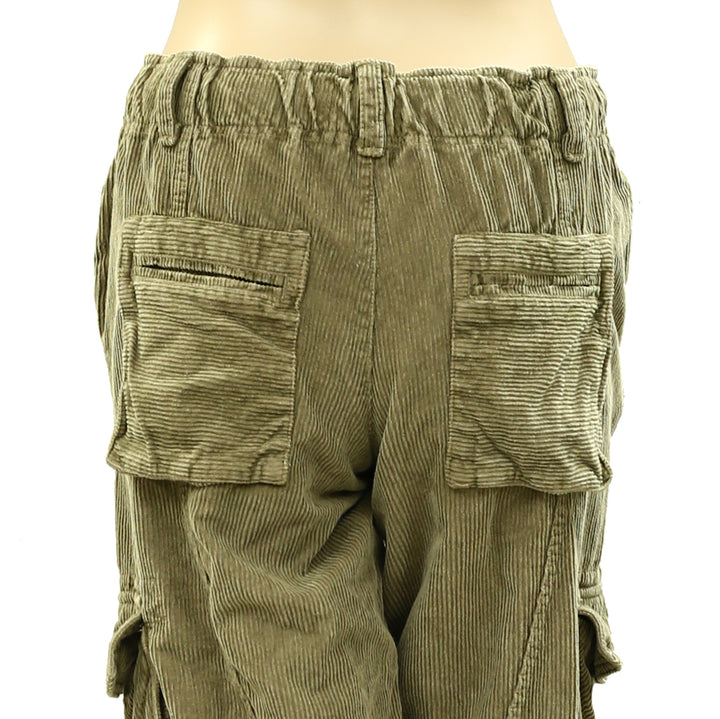 Free People Tahiti Cord Cargo Pants