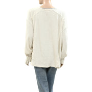 Free People We The Free Henley Solid Tunic Top