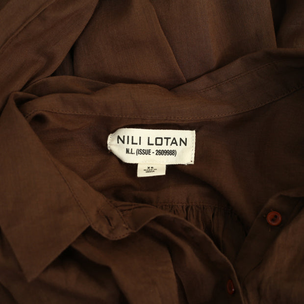 Nili Lotan Miles Tunic Shirt Top