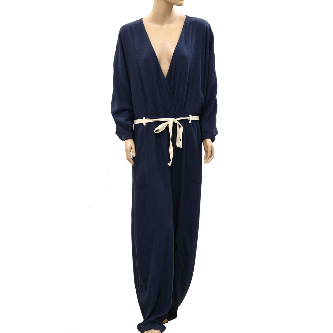 Free People Free-Est Gray Jumpsuit
