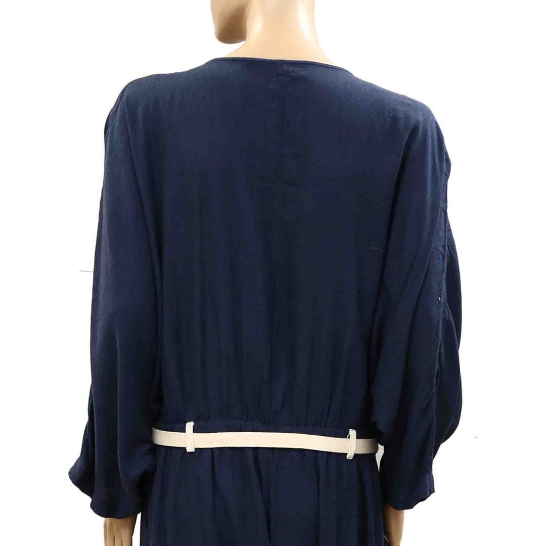 Free People Free-Est Gray Jumpsuit