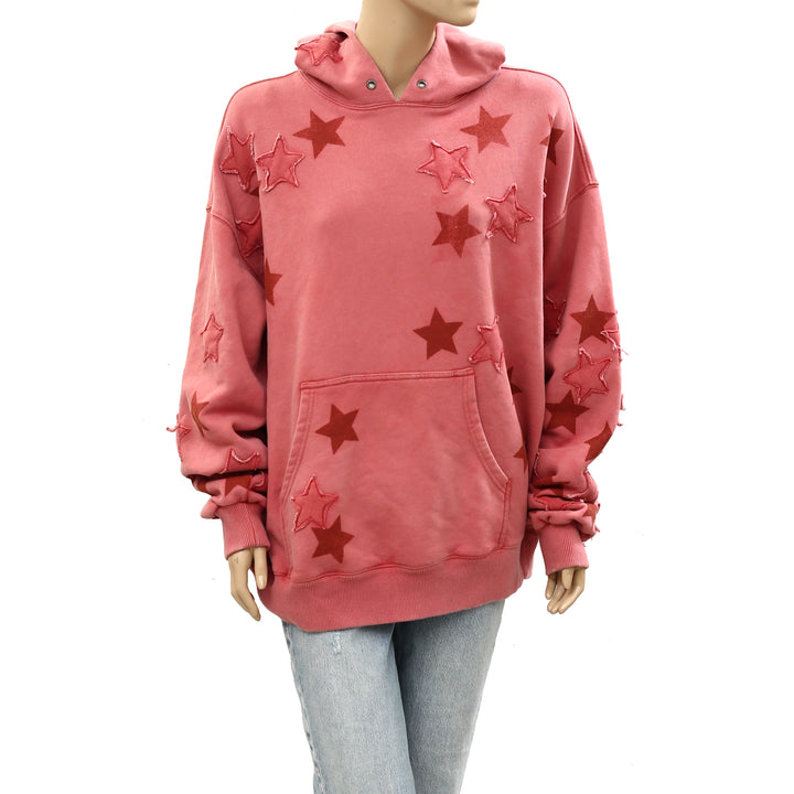 Free People We The Free Cosmic Comfort Sweatshirt Hoodie Top