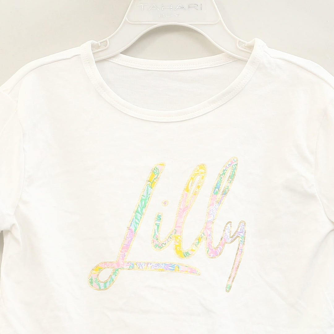 Lilly Pulitzer Girls Mini Rally Tee Top