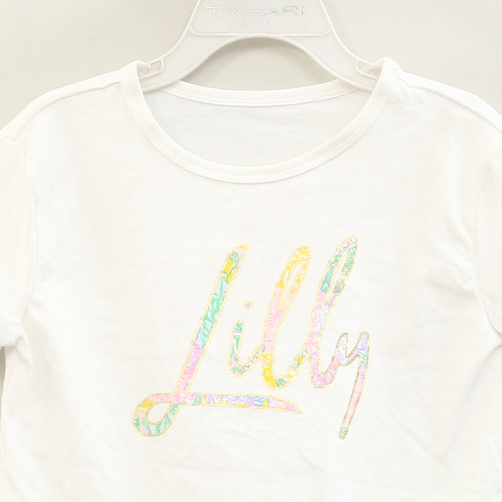 Lilly Pulitzer Girls Mini Rally Tee Top