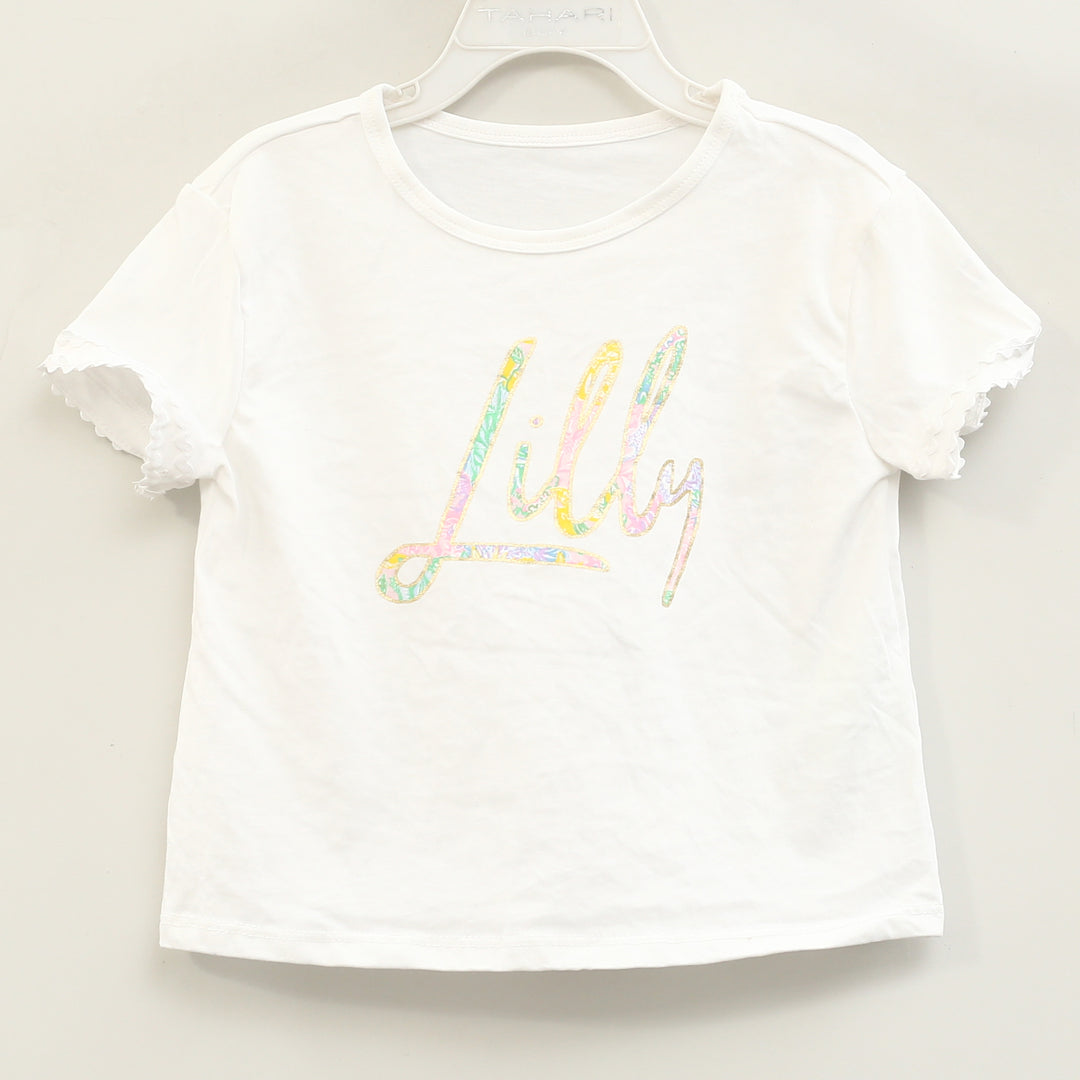 Lilly Pulitzer Girls Mini Rally Tee Top