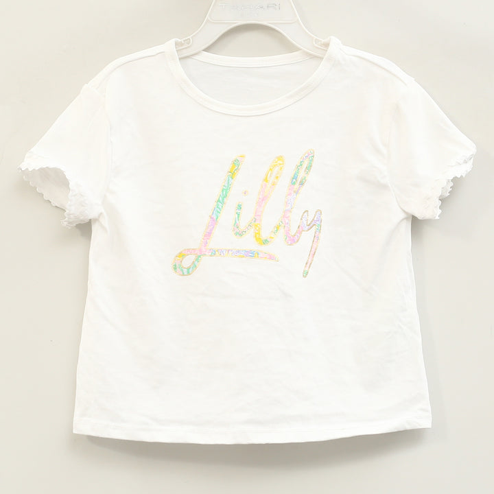 Lilly Pulitzer Girls Mini Rally Tee Top