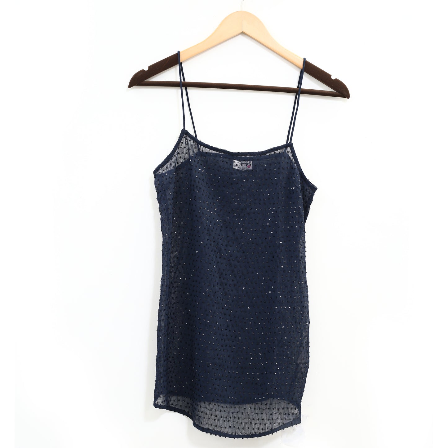 Intimately Free People Sequin Embellished Tunic Top