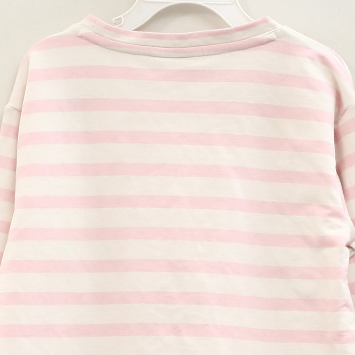 Lilly Pulitzer Mini Ballad Striped Embroidered Sweatshirt