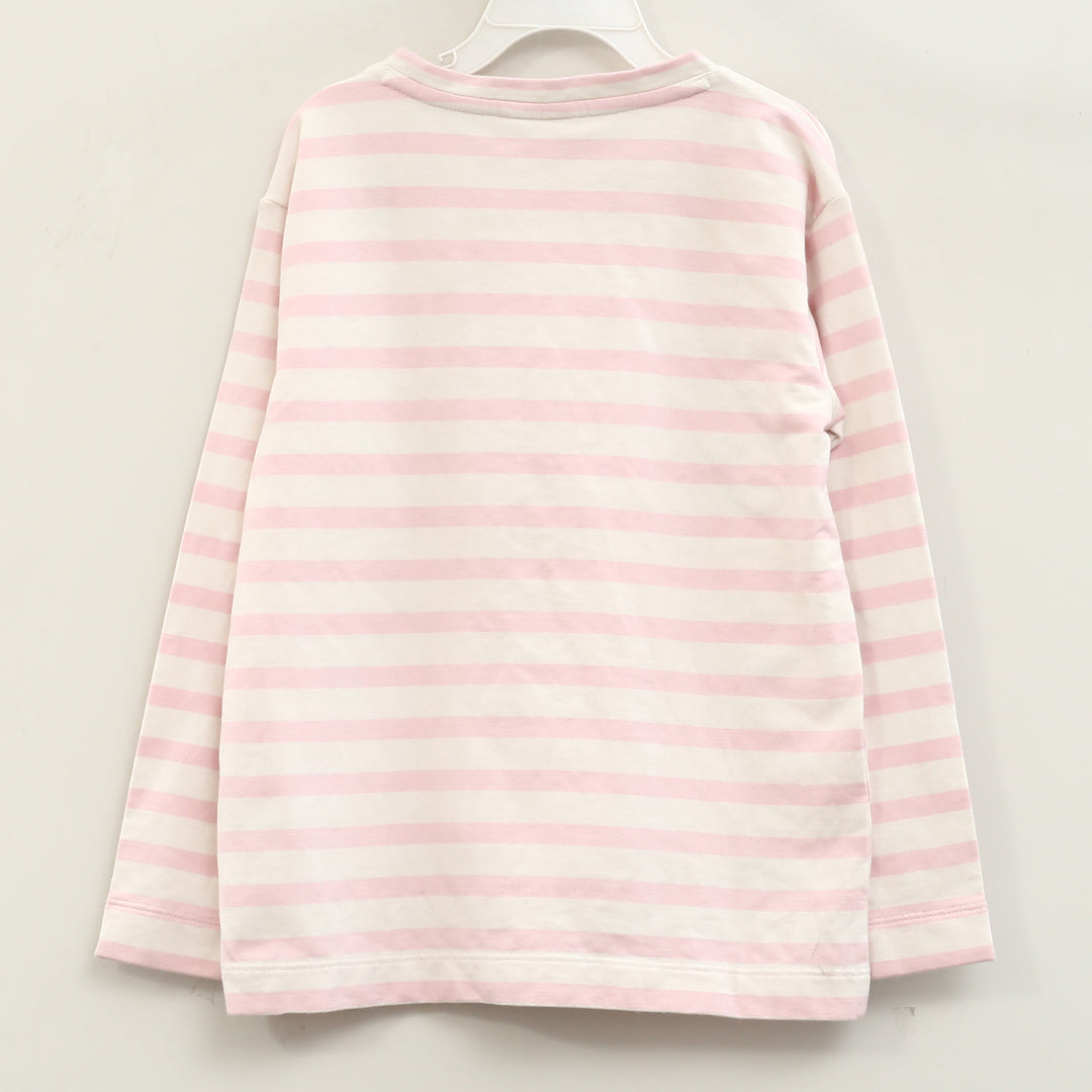 Lilly Pulitzer Mini Ballad Striped Embroidered Sweatshirt