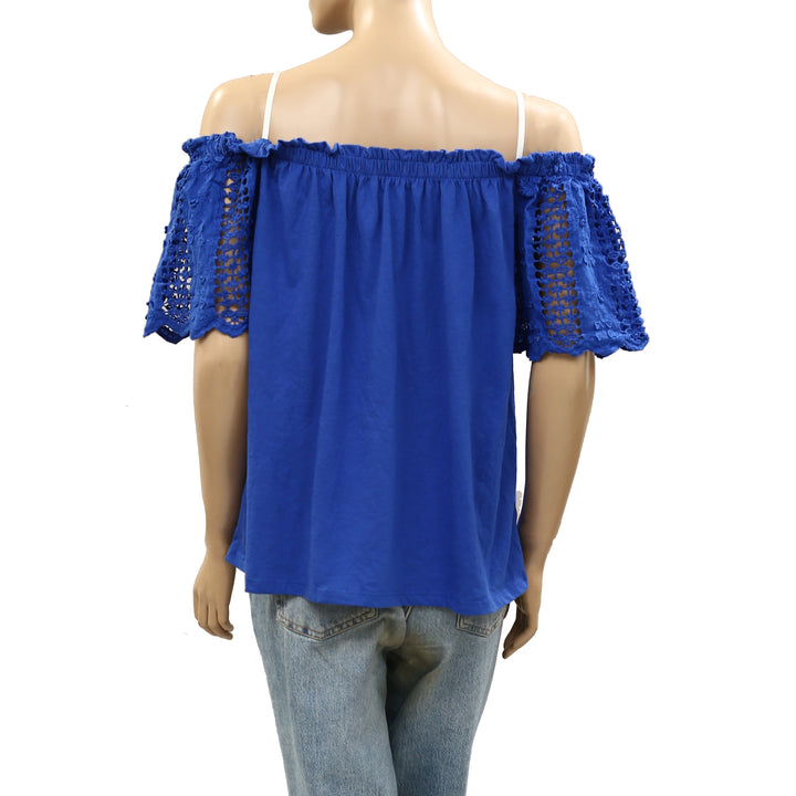 Lilly Pulitzer Fayette Off-The-Shoulder Blouse Top