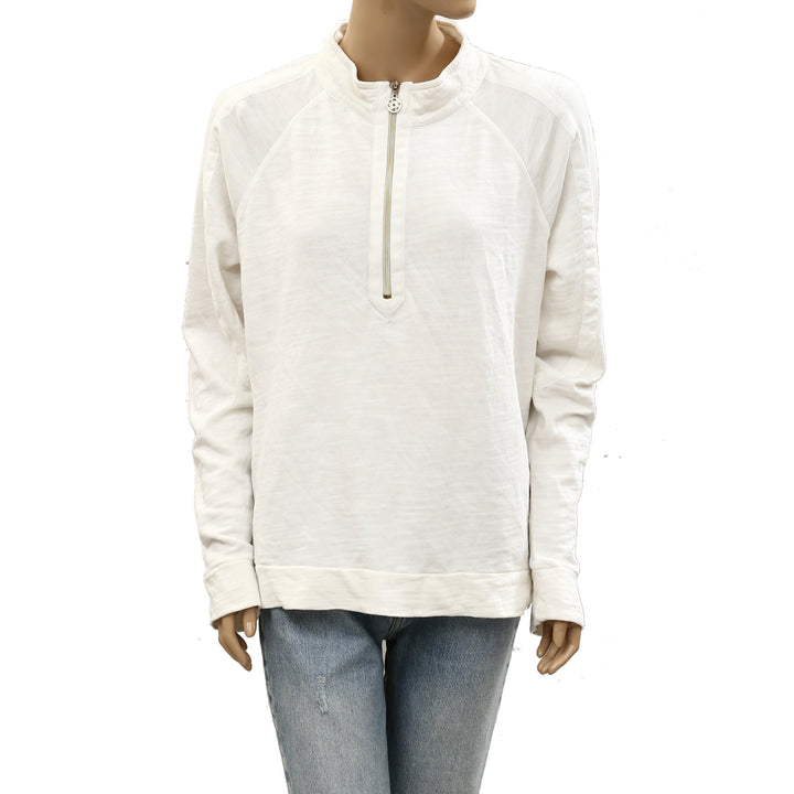 Lilly Pulitzer Luxletic Ashlee Half-Zip Pullover Top Sweatshirt