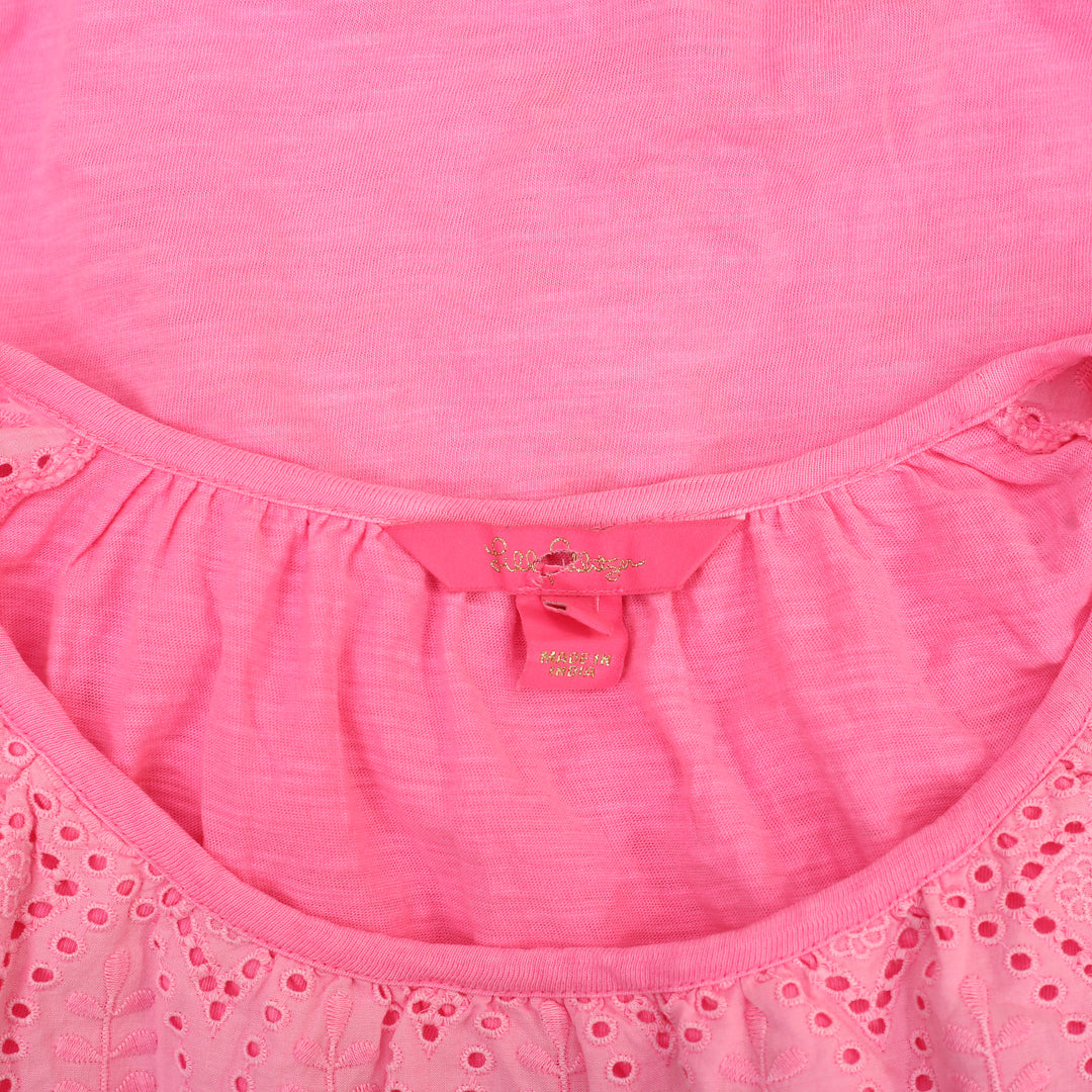 Lilly Pulitzer Taylinn Eyelet Lace Top