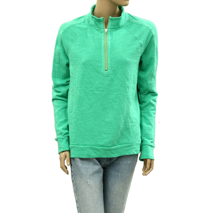 Lilly Pulitzer Luxletic Ashlee Half-Zip Pullover Top Sweatshirt