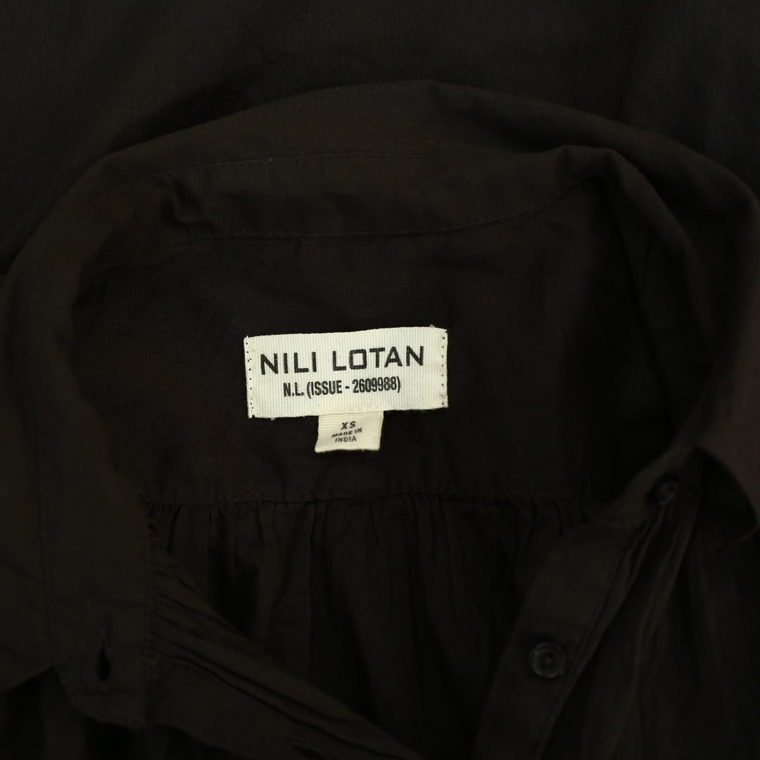 Nili Lotan 诺曼底衬衫束腰上衣