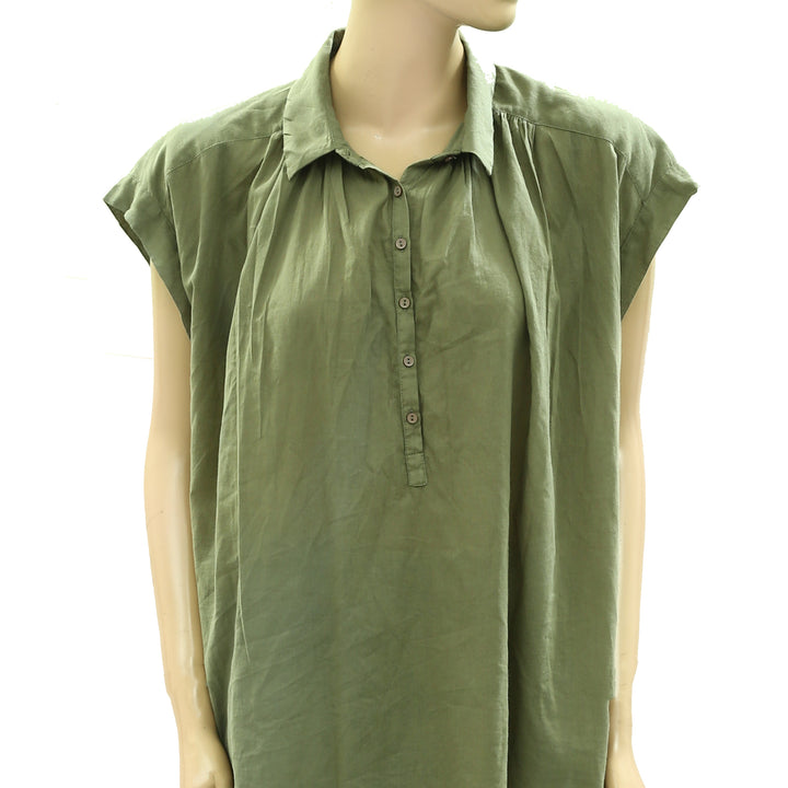 Nili Lotan Normandy Shirt Tunic Top