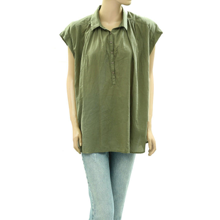 Nili Lotan Normandy Shirt Tunic Top