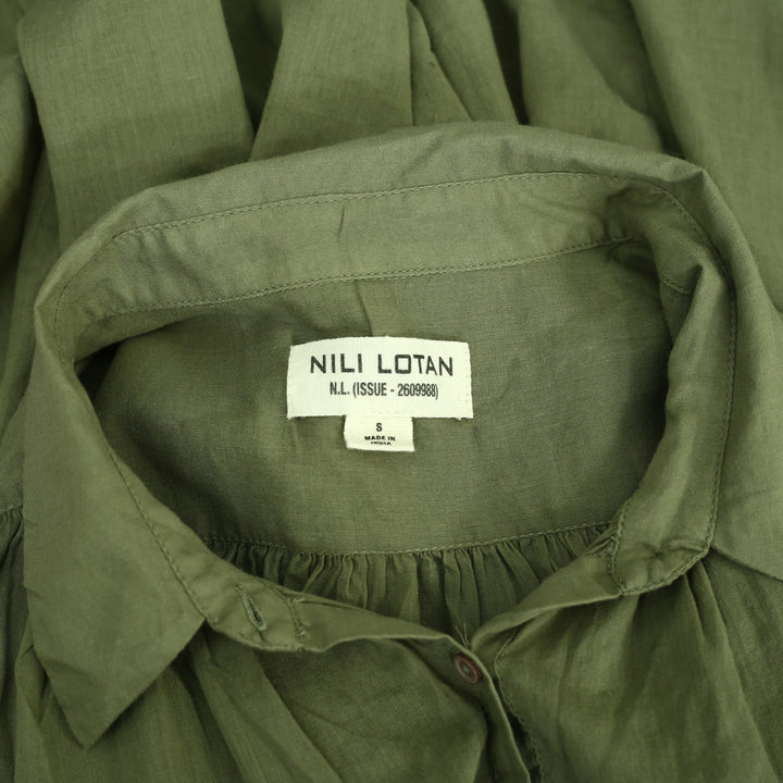 Nili Lotan Normandy Shirt Tunic Top