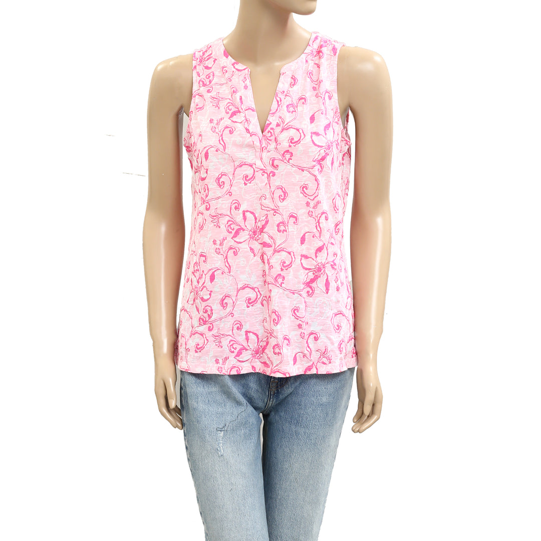 Lilly Pulitzer Dev Tank Blouse Top
