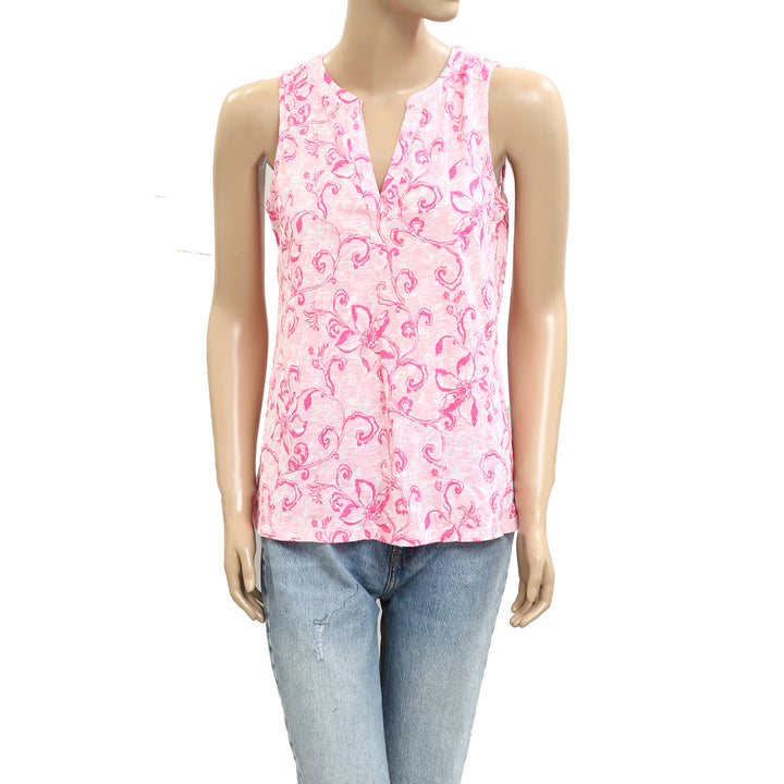 Lilly Pulitzer Dev Tank Blouse Top