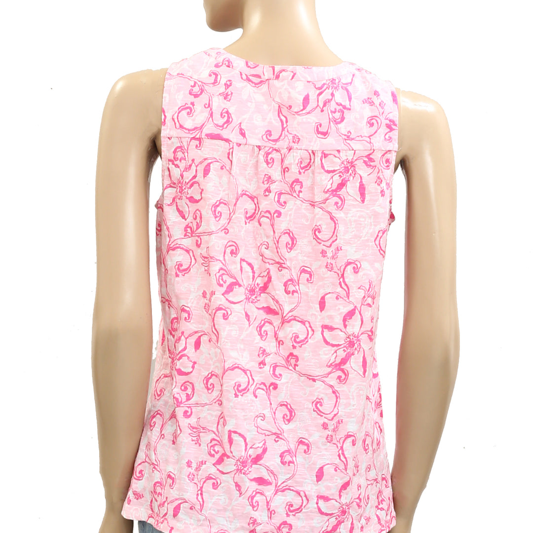 Lilly Pulitzer Dev Tank Blouse Top