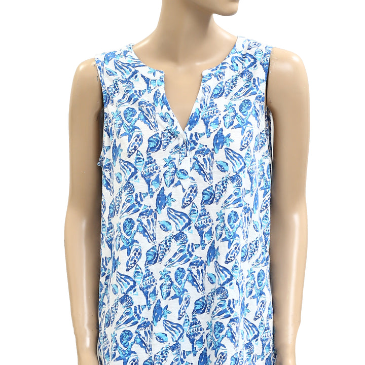 Lilly Pulitzer Dev Tank Blouse Top