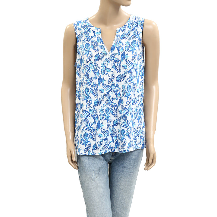 Lilly Pulitzer Dev Tank Blouse Top