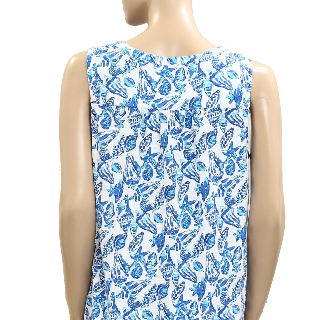Lilly Pulitzer Dev Tank Blouse Top