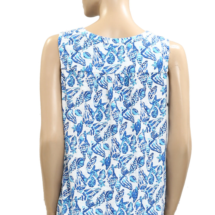 Lilly Pulitzer Dev Tank Blouse Top