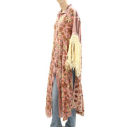 Intimately Free People Watching Waves Maxi Shirt Top