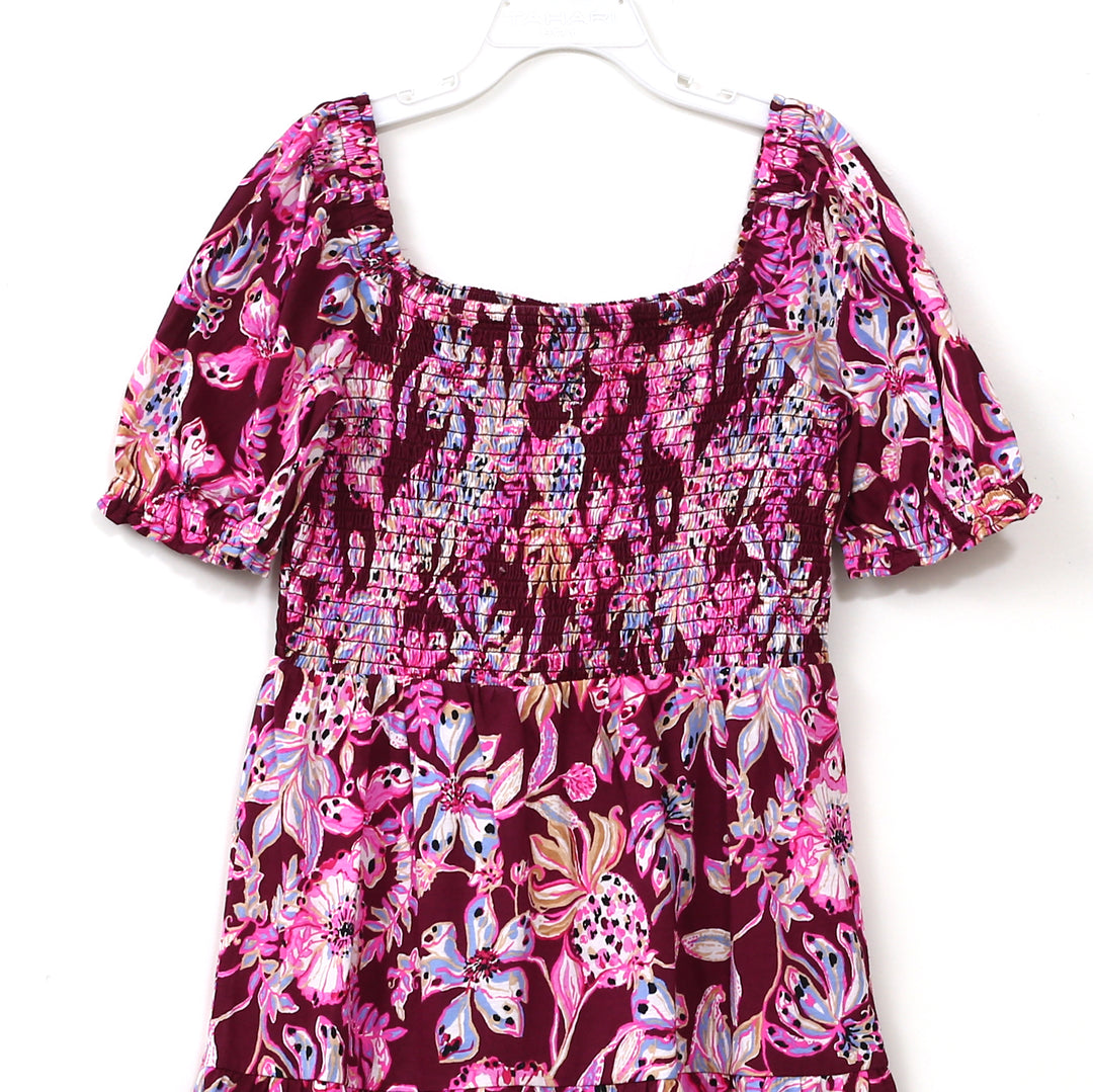 Lilly Pulitzer Girls Mini Jilly Sleeved Midi Dress