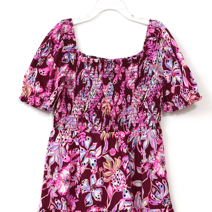 Lilly Pulitzer Girls Mini Jilly Sleeved Midi Dress