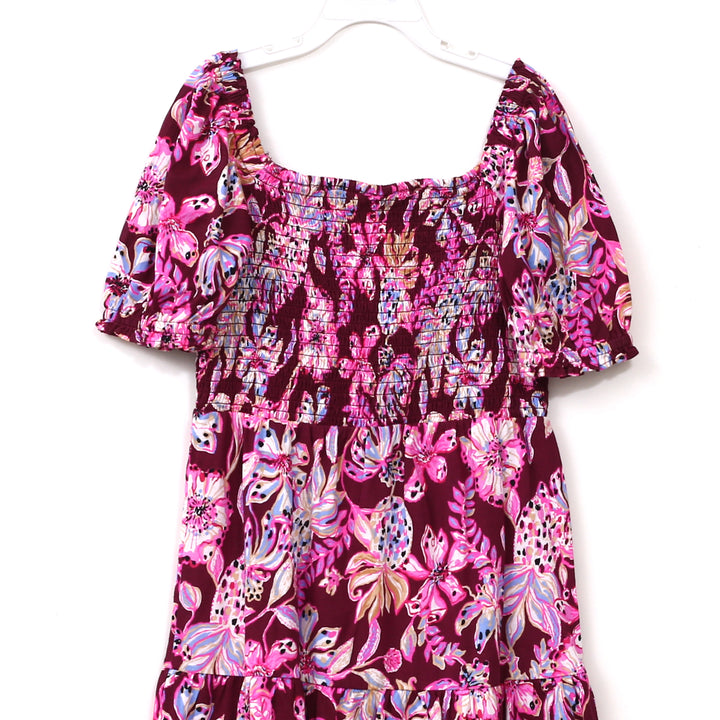 Lilly Pulitzer Girls Mini Jilly Sleeved Midi Dress