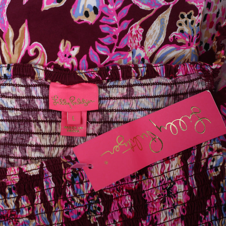 Lilly Pulitzer Girls Mini Jilly Sleeved Midi Dress