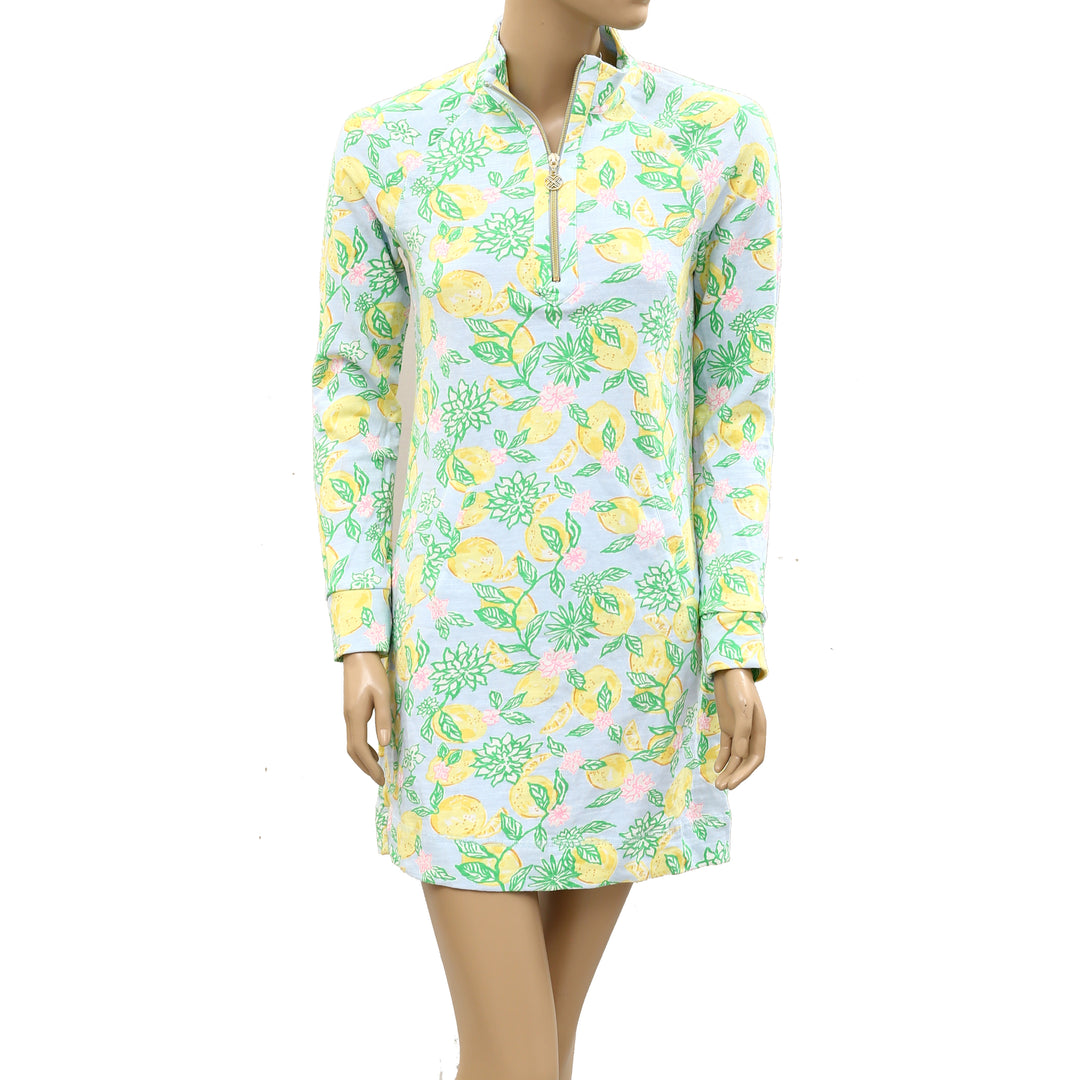 Lilly Pulitzer Ashlee Lemonade Print Mini Dress
