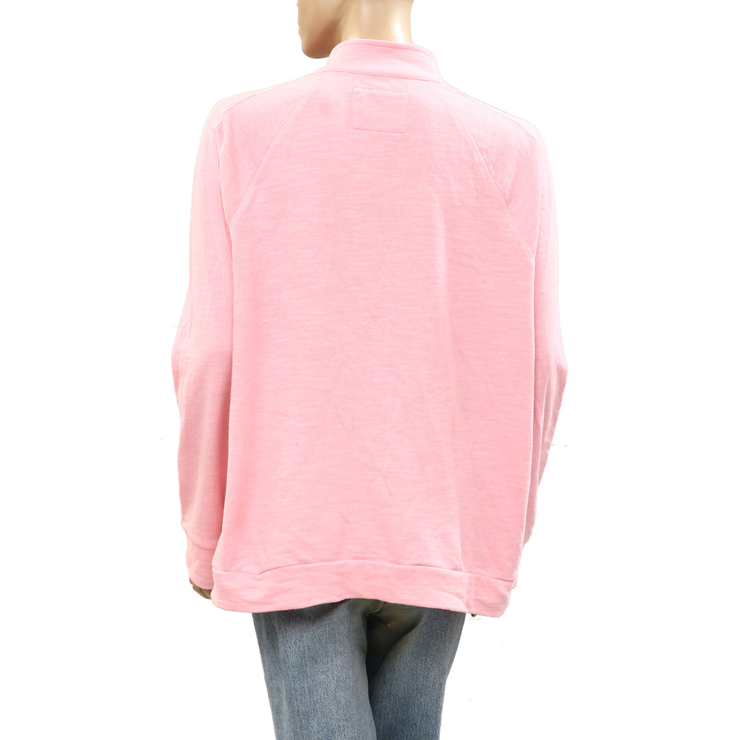 Lilly Pulitzer Luxletic Ashlee Half-Zip Pullover Top Sweatshirt