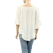 Denim & Supply Ralph Lauren Ruffle Tunic Top