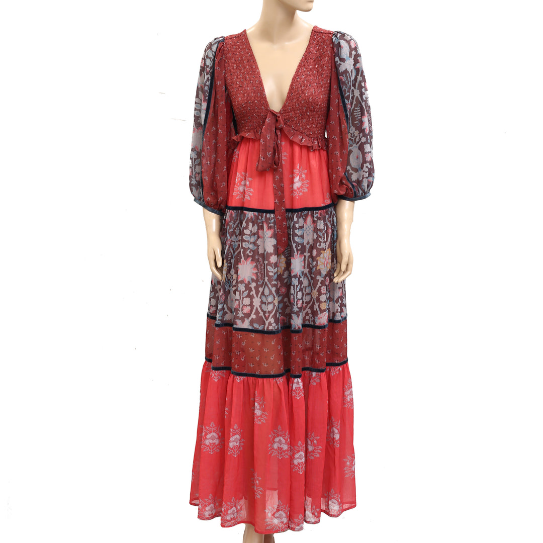 Free People Bali Laurel Maxi Dress White Chocolate Couture Free People Bali Laurel Maxi Dress White Chocolate Couture