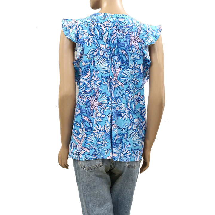 Lilly Pulitzer Golda Blouse Top