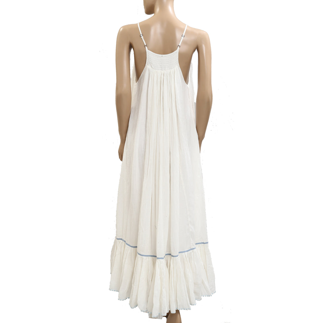 Free People Tip Toeing Tulip Midi Dress White Chocolate Couture Free People Tip Toeing Tulip Midi Dress White Chocolate Couture