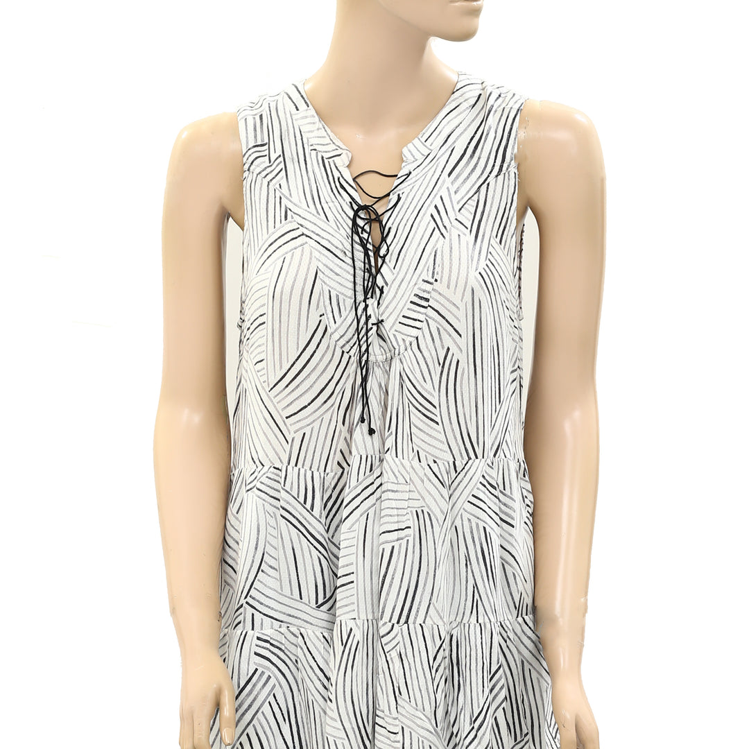 Floreat Anthropologie Anafa Tiered Tank Top