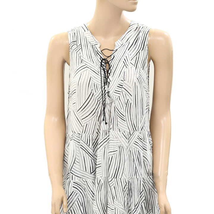 Floreat Anthropologie Anafa Tiered Tank Top