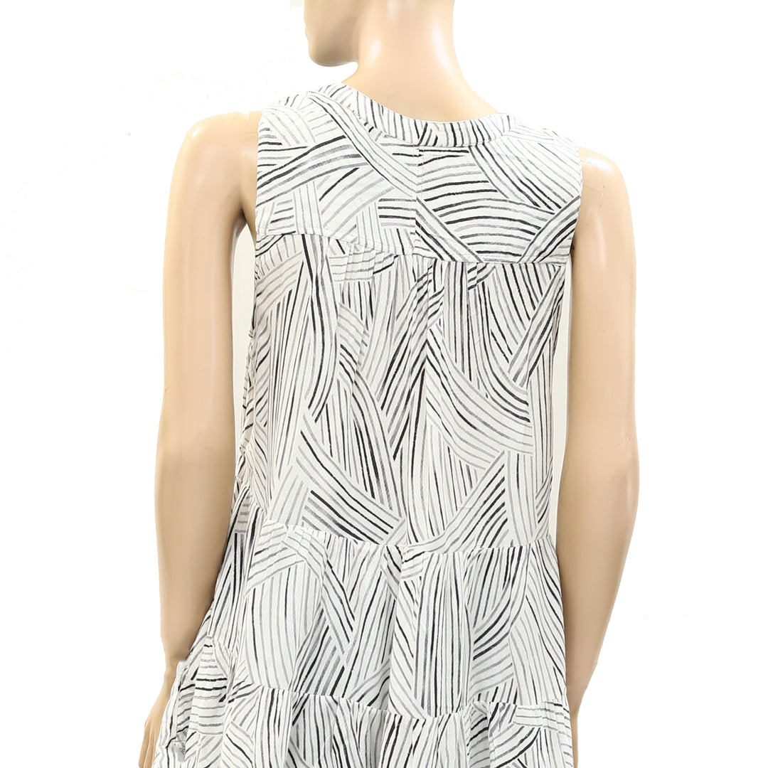 Floreat Anthropologie Anafa Tiered Tank Top