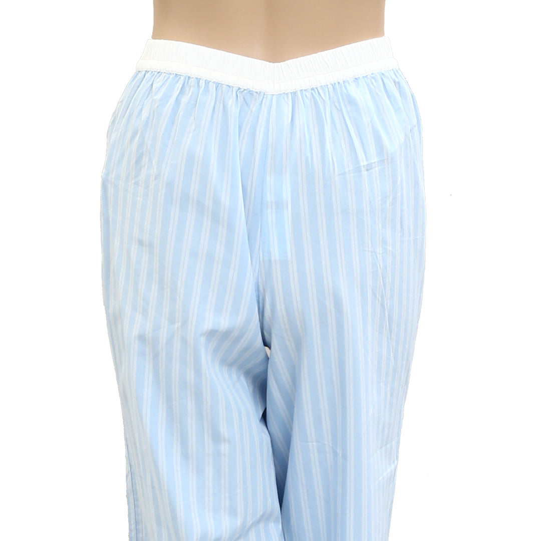 Anthropologie LyreBird Striped Printed Trousers Pants