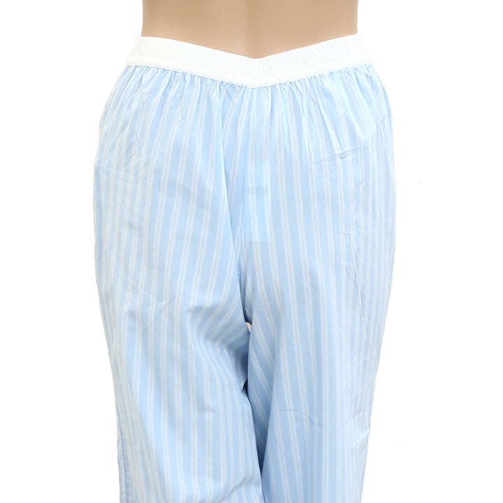 Anthropologie LyreBird Striped Printed Trousers Pants